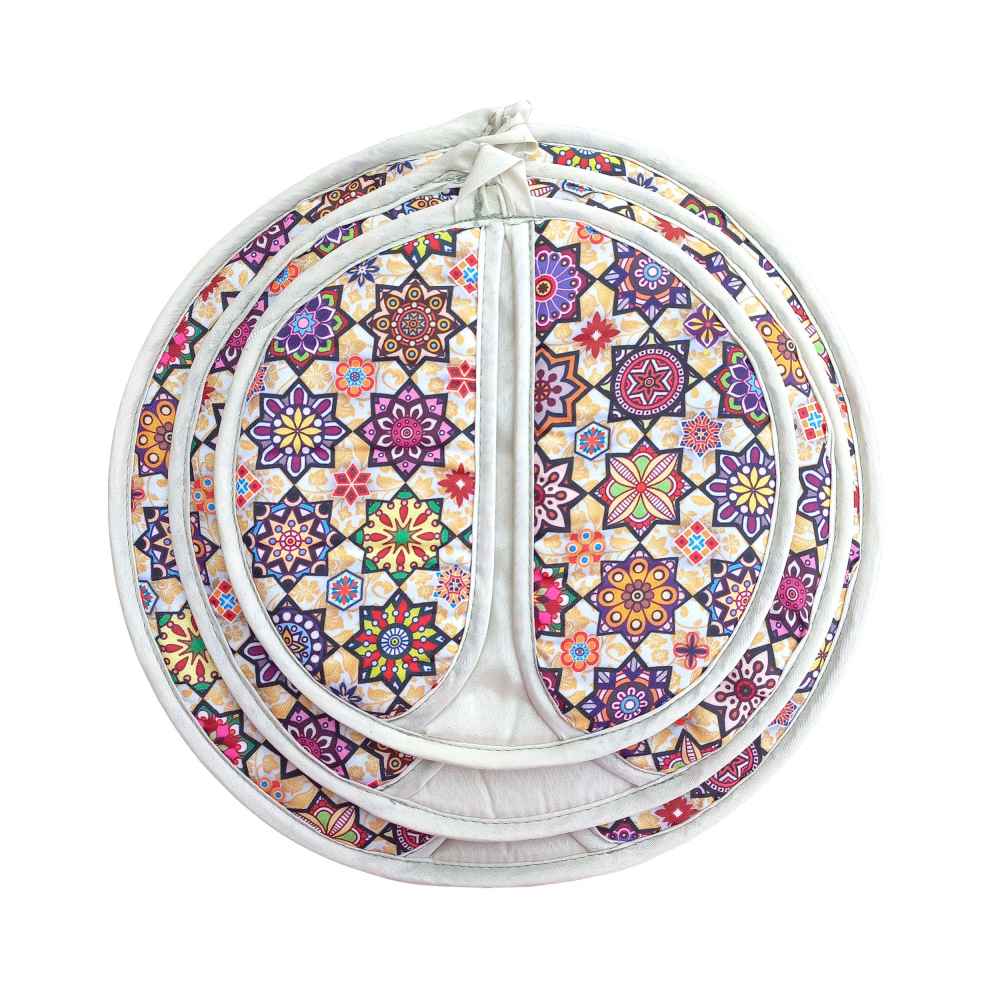 Damkoni – Persian Rice Bonnet Lid Steam Catcher Set of 3 – Model Golabeton