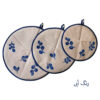 Damkoni - Persian Rice Bonnet Lid Steam Catcher Set of 3 - Model Leaf