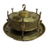 Persian Manghal Esfand and Bakhoor Burner – Engraved Brass
