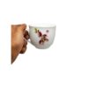 Persian Teacup Set with Saucer - Blossom Porcelain Design (12pcs)