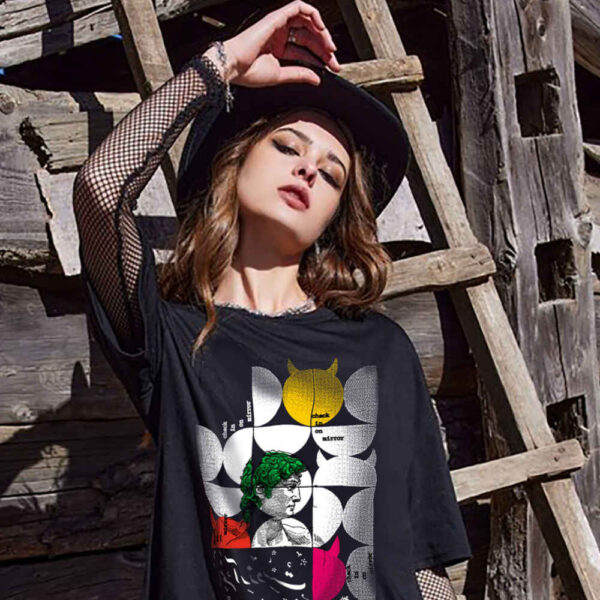 Unisex T-Shirt Model Arezoo – Persian Inspired Design