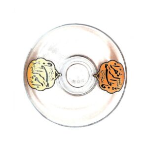 Islamic Tea Saucer – Fatimah al-Zahra Design (Set of 6)