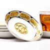 Islamic Tea Saucer - Karbala Design (Set of 6)