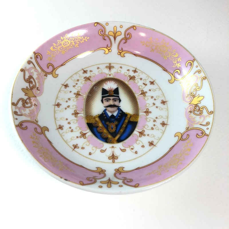 Set of 6 Persian Style Tea Saucer Model Naseri ShopiPersia