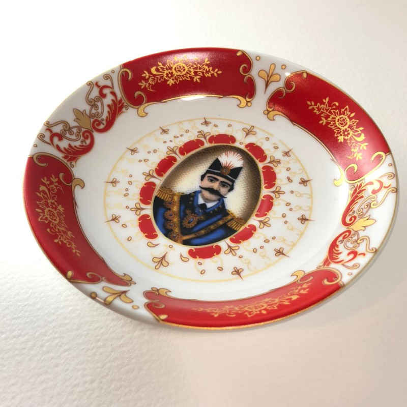 Set of 6 Persian Style Tea Saucer Model Naseri ShopiPersia