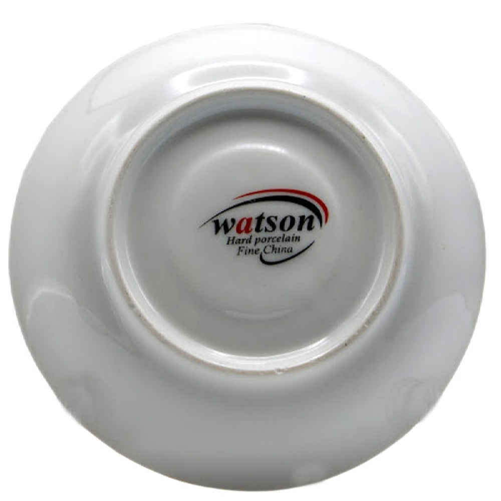 Persian Tea Saucer – Porcelain with Shah Abbasi Ghalamkar Design (Set of 6)