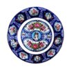 Persian Tea Saucer - Porcelain with Miniature Design (Set of 6)