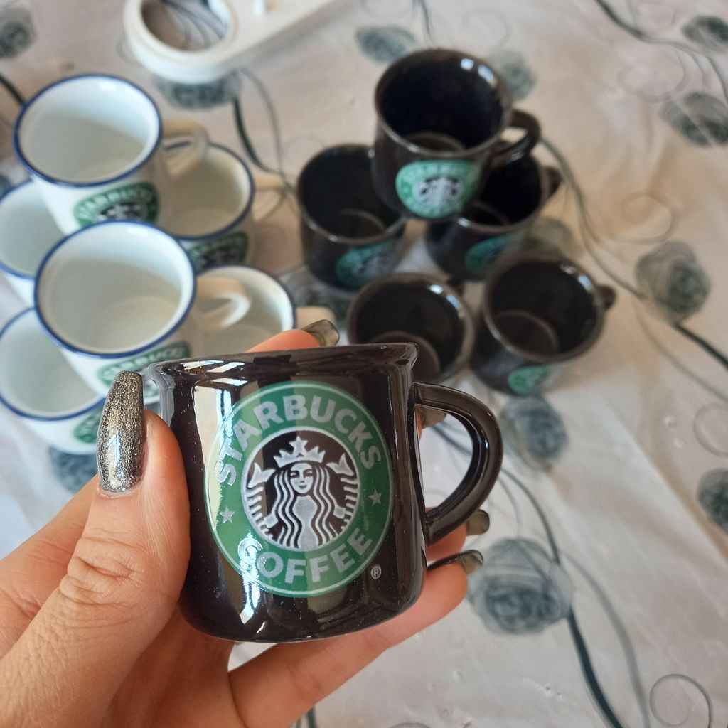 Persian Espresso Cup Set of 6 – Starbucks Ceramic Demitasse Style