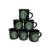 Persian Espresso Cup Set of 6 - Starbucks Ceramic Demitasse Style