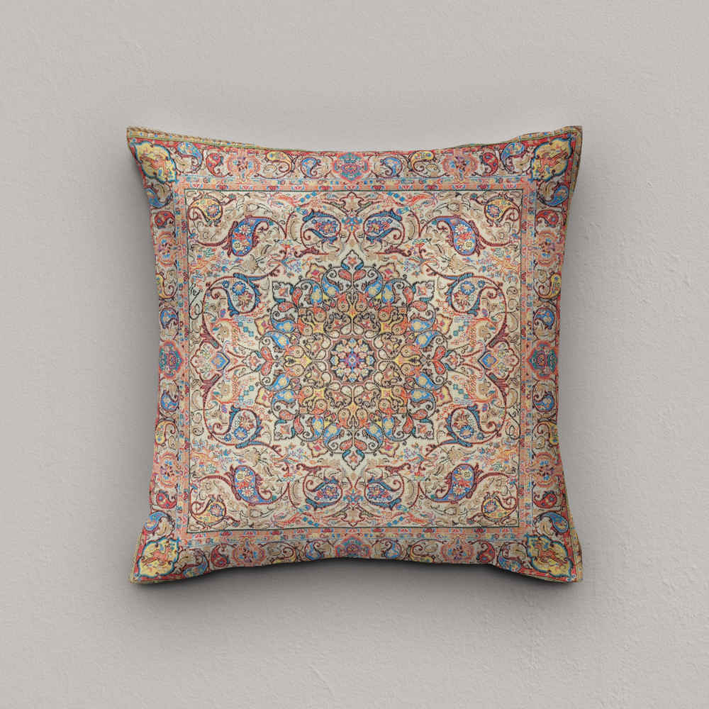 Persian Termeh Cushion Cover – Model Ahoo (X2) | Elegant Persian Silk Craft