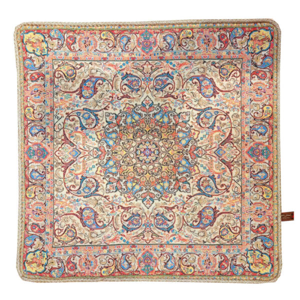 Persian Termeh Cushion Cover - Model Ahoo (X2) | Elegant Persian Silk Craft