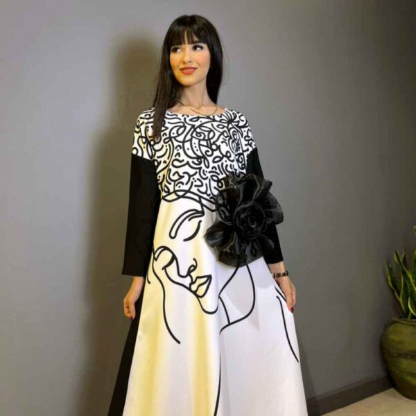 Women's Fashion Long Sleeves Suitable for Event Dress Model Jure Digar