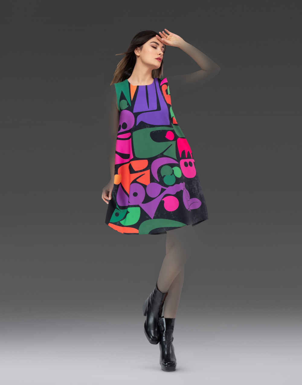 Women’s Fashion Sleeveless Dress Suitable for Your Body Shape Model Raaz