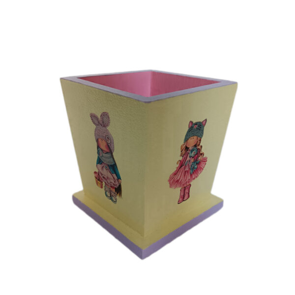 Wooden Makeup Brush Holder Model Roya ShopiPersia