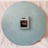 Handcrafted Resin Wall Clock - Abstract Style Ocean