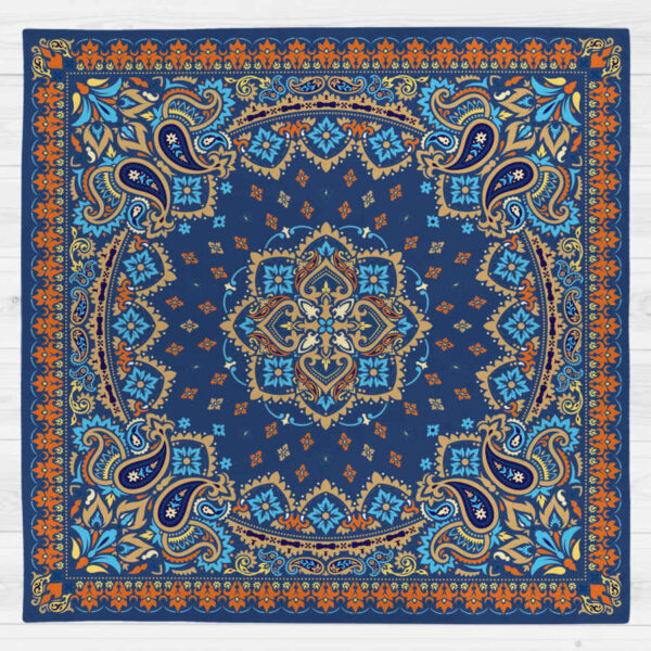 Velvet Tablecloth Persian Elegance Inspired Design Sorena