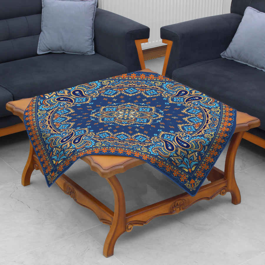 Velvet Tablecloth Persian Elegance Inspired Design Sorena