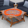 Velvet Tablecloth Persian Elegance Inspired Design Boteh Jegheh
