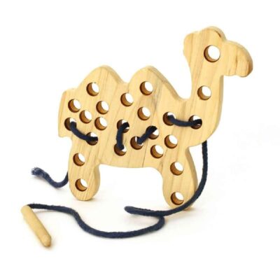 Camel-Shaped Lacing Toy for Kids – Engaging Educational Fun