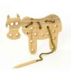 Cow-Shaped Lacing Toy for Kids – Engaging Educational Fun