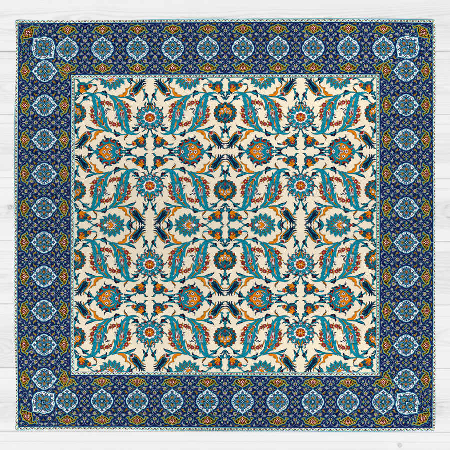 Velvet Tablecloth Persian Elegance Inspired Design Eslimi