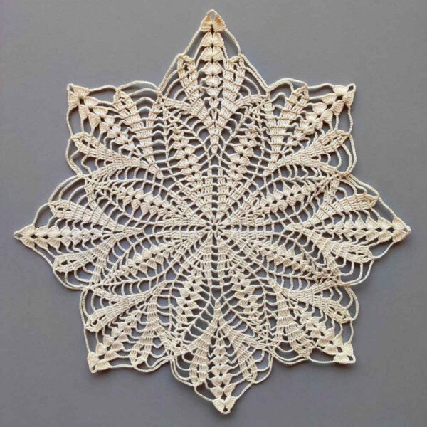 Crochet Hand Knitted Tablecloth Model Dooneh