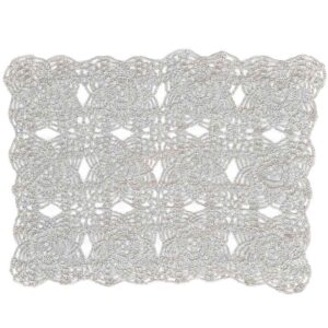 Crochet Tablecloth - White