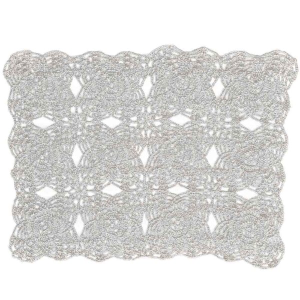 Crochet Hand Knitted Tablecloth Model Lotus