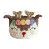 Deer Crochet Storage Basket Yarn Model Ahoo