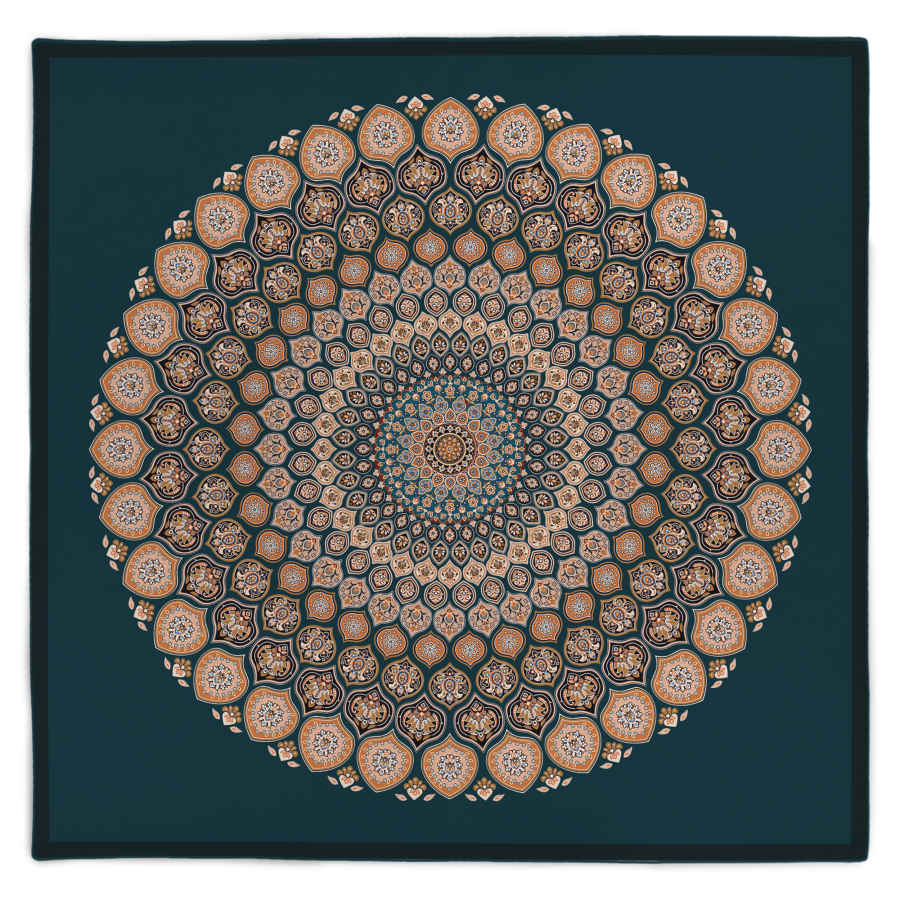 Velvet Tablecloth Persian Elegance Inspired Design Tanaz