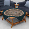 Velvet Tablecloth Persian Elegance Inspired Design Tanaz