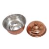 Handcrafted Persian Copper Sugar Bowl with - Hammered Karina