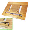 Foldable Wooden Book Stand: Perfect for Comfortable Reading - Deep Flex