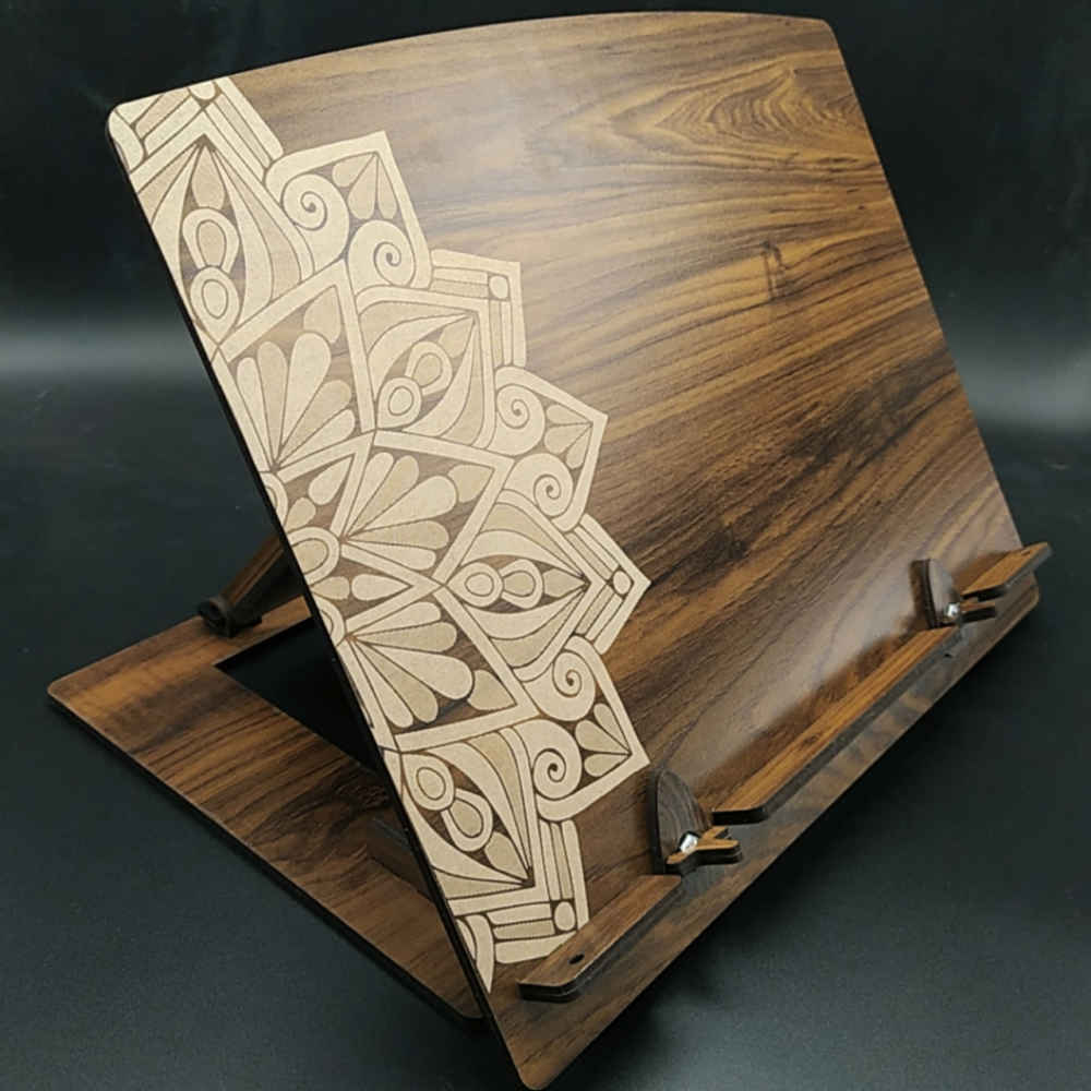 Foldable Wooden Book Stand: Perfect for Comfortable Reading – Mahyas