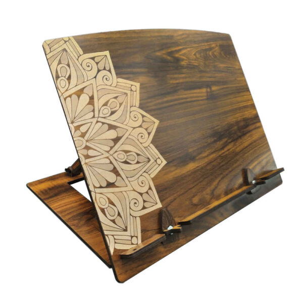 Foldable Wooden Book Stand: Perfect for Comfortable Reading - Mahyas