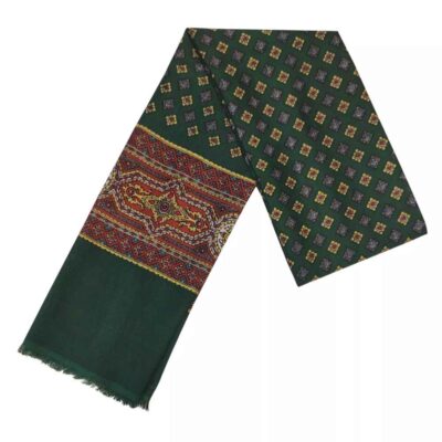 Green Kashmiri Shawl for Men – Pakistani Style Turban