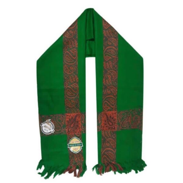 Green Kashmiri Shawl for Men - Pakistani Style with Parsley Pattern