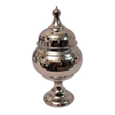 Handcrafted Persian Copper Sugar Bowl with – Hammered Fazli