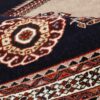 Medallion Hand-Knotted Tribal Persian Carpet Parva