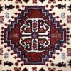 Persian Carpet with Wool Genuine Hand-Knotted in Abadeh Tribal Red