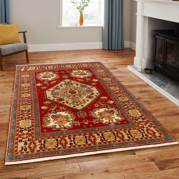 Ardabil Hand-Knotted Persian Carpet Model Gol Abrisham