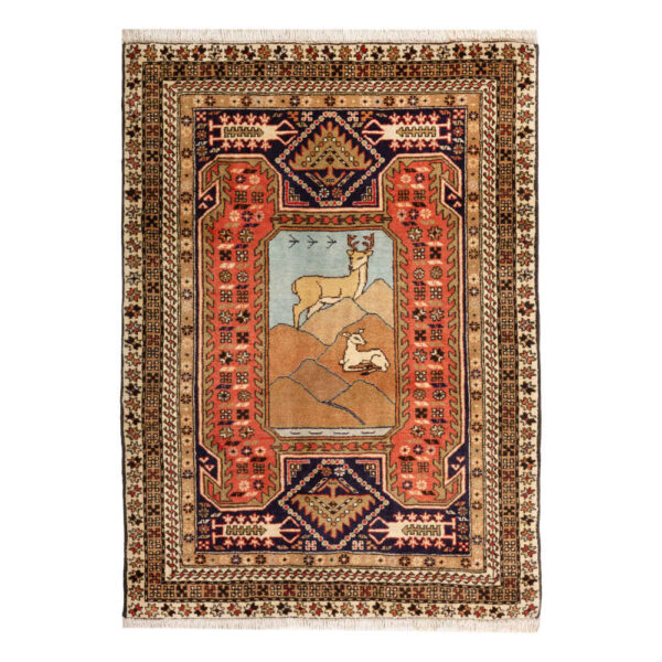 Ardabil Hand-Knotted Persian Carpet Model Poshti