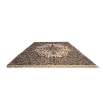 Persian Wool Carpet Hand-Knotted with Medallion design Model Ziafat