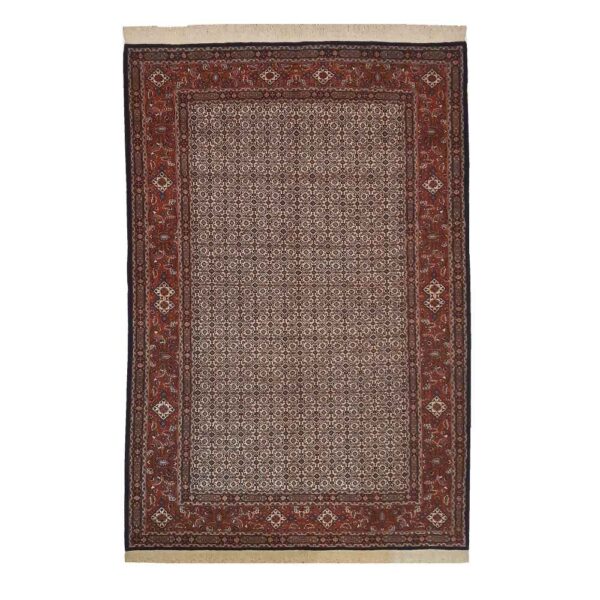 Persian Wool Carpet Hand-Knotted Model Bahareh