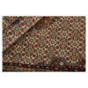 Persian Silk Carpet Hand-Knotted Original in Golabetoon Riz Mahi Brown