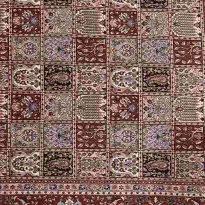 Persian Wool Carpet Hand-Knotted Model Kheshti