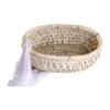 Persian Handwoven Palm Leaf Storage Basket Model Azin