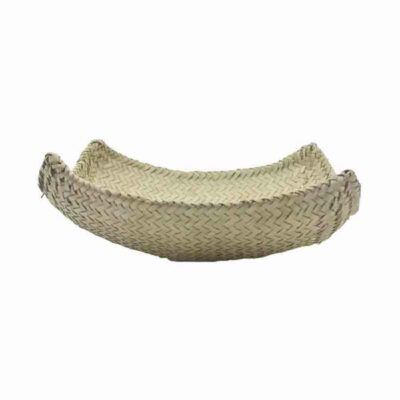 Persian Handwoven Palm Leaf Basket Model Matt
