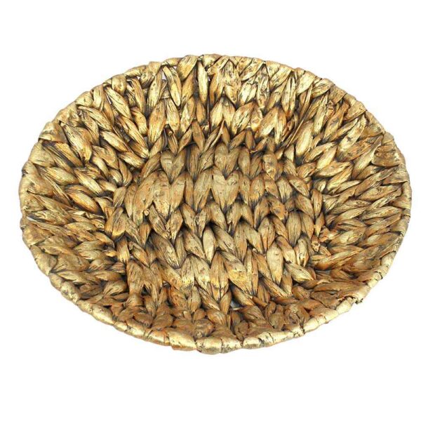 Persian Handwoven Palm Leaf Basket Model Souf