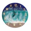 Handcrafted Resin Wall Clock - Abstract Style Sahel